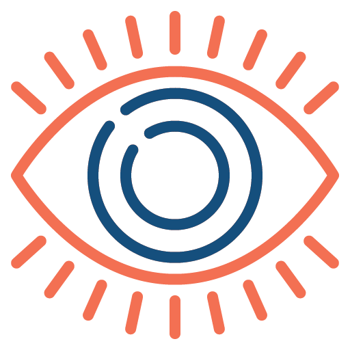 Icon visual identities eye 